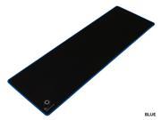 Dechanic Extended Heavy SPEED Soft Gaming Mouse Mat Double Thickness 6mm 36 x12 Blue