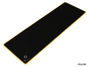 Dechanic Extended Heavy SPEED Soft Gaming Mouse Mat Double Thickness 6mm 36 x12 Yellow