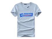 T Shirts Short Sleeves With Impossible Pringting Polo Shirt White Black Gray Navy Blue