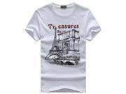 T Shirts With Tour Eiffel Photo Teenager Polo Shirt Short Sleeves In Cotton White Black Grey