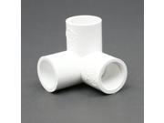 PVC Schedule 40 3 Way Elbow Adapter 1 2 FPT x 1 Slip x 1 Slip