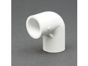 Dura PVC Schedule 40 1 2 FPT x 1 2 Slip Elbow Adapter Fitting