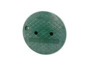 Dura Round Sprinkler Valve Box Replacement Lids Size 7 Color Green
