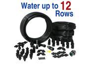 Drip Tape Irrigation Kit for Row Crops Gardens Premium Size