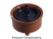 Pressure Compensating Dripper with Barbed Outlet Flow Rate 0.5 GPH 10 pack