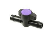 Antelco 1 2 Barb Tubing Coupling Valve Purple for Drip Irrigation