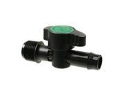 Green 1 2 .600 ID Barb Tubing x 1 2 MPT Adapter Valve Fitting