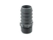 Dura 3 4 MPT Threads x 1 Barb Tubing Coupling Adapter