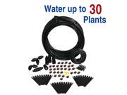Deluxe Gravity Feed Drip Irrigation Kit for Clean Water