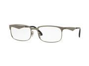 Ray Ban Optical 0RX6361 Sunglasses for Mens Size 52 Brushed Gunmetal