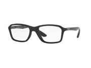 Ray Ban Optical 0RX8952 Sunglasses for Mens Size 53 Shiny Black