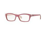 Ray Ban Optical 0RY1550 Sunglasses for Womens Size 48 Top Pink On Brown Pink