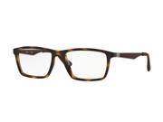 Ray Ban Optical 0RX7056 Sunglasses for Mens Size 55 Shiny Havana