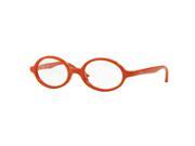 Ray Ban Optical 0RY1545 Sunglasses for Unisex Size 42 Orange On Rubber Orange