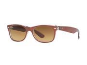 Ray Ban Men s RB2132 Square Sunglasses Size 52 Brown Gradient Dark Brown