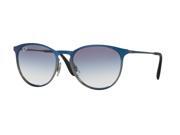Ray-Ban Phantos 0RB3539 Erika Metal Sunglasses for Unisex - Size - 54 (Clear Grad Light Blue) Ray-Ban Phantos 0RB3539 Erika Metal Sunglasses for Unisex - Size - 54 (Clear Grad Light Blue)