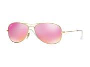 Ray Ban RB3362 Cockpit Sunglasses for Mens Size 59 Cyclamen Mirror