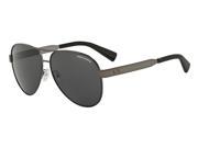 Exchange Armani 0AX2018S Sun Full Rim Pilot Womens Sunglasses Size 59 Matte Gunmetal Grey