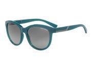 Exchange Armani 0AX4051S Sun Full Rim Square Womens Sunglasses Size 55 Green Grey Gradient