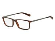 Exchange Armani 0AX3027 Optical Full Rim Rectangular Mens Sunglasses Size 55 Matte Tortoise Transparent