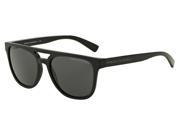 Exchange Armani 0AX4032 Sun Full Rim Pilot Mens Sunglasses Size 55 Black Matte Grey