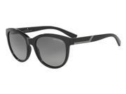 Exchange Armani 0AX4051S Sun Full Rim Square Womens Sunglasses Size 55 Black Grey Gradient