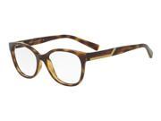 Exchange Armani 0AX3032F Optical Full Rim Round Womens Sunglasses Size 53 Havana Transparent