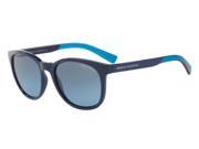 Exchange Armani 0AX4050S Sun Full Rim Square Womens Sunglasses Size 54 Blue Blue Gradient
