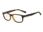 Exchange Armani 0AX3031F Optical Full Rim Rectangular Mens Sunglasses Size 55 Matte Tortoise Transparent
