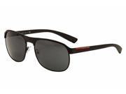 Prada Sport 51QS DG01A1 Matte Black 51QS Aviator Sunglasses Lens Category 3 Len