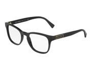 Dolce Gabbana 0DG3260 Optical Phantos Mens Sunglasses Size 50 Black Transparent