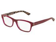 Dolce Gabbana 3208 Eyeglasses in color code 2882 in size 54 17 140