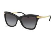 Michael Kors 0MK2027F Sun Butterfly Womens Sunglasses Size 56 Black Lens Light Grey Gradient