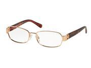 Michael Kors 0MK7001 Optical Full Rim Rectangle Womens Sunglasses Size 54 Rose Gold Lens Clear Lens