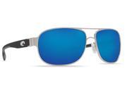 Costa Del Mar Conch Palladium Square Sunglasses Blue Lens 580G