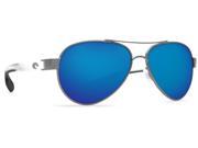 Costa Del Mar Loreto Gunmetal Blue Lens LR74OBMP Polarized Sunglasses