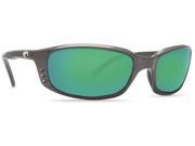 Costa Del Mar Brine Gunmetal Sunglasses Green Lens 580P