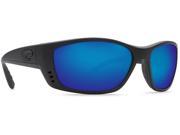 Costa Del Mar Fisch Black Sunglasses Blue Lens 400G