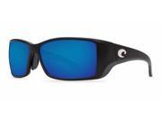 Costa Del Mar Blackfin BL 11GF Matte Black Global Fit Sunglasses Blue Lens 400G