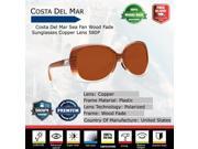 Costa Del Mar Sea Fan Wood Fade Sunglasses Copper Lens 580P