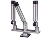 Big Jon Triple Multi-Axis II Rod Holder - Silver Big Jon Triple Multi-Axis II Rod Holder - Silver