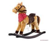 JOON Cowboy Rocking Horse Pony Tan