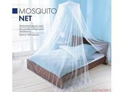 Just Relax Elegant Mosquito Net Bed Canopy Set White Twin Full