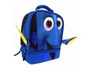 Disney Finding Dory Insulated Lunch Bag With Dual Compartment Blue
