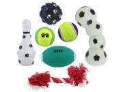 Sports Pet Toys Gift Set of 7