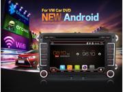Android 4.4 Dual Core DDR3 1G Double 2 Din Car DVD Player For VW POLO GOLF 5 6 PASSAT CC JETTA TIGUAN TOURAN Fabia Caddy Car GPS