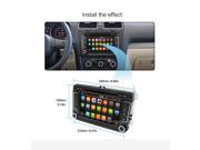 GPS Navigation WI FI Dual Core Car DVD auto multimedia 2 Din IN DASH Android 4.4 For VW PASSAT JETTA TIGUAN POLO TOURAM SHARAN