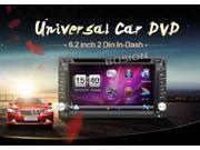 dvd automotivo Car Electronic 2 din Car DVD Player 6.2inch GPS Navigation Universal Car Radio In Dash Bluetooth Video Free Map