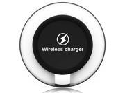 Wireless Charger MOPO Crystal Qi Wireless Charging Pad for Samsung Galaxy S7 S6 Edge Plus Note 5 Nexus and all Qi Enabled Devices Black