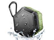 Mopo Waterproof Bluetooth Speaker Portable Outdoor Sport Hand free Shower Speaker with NFC Function Shockproof Dustproof Work for Any Bluetooth Devices